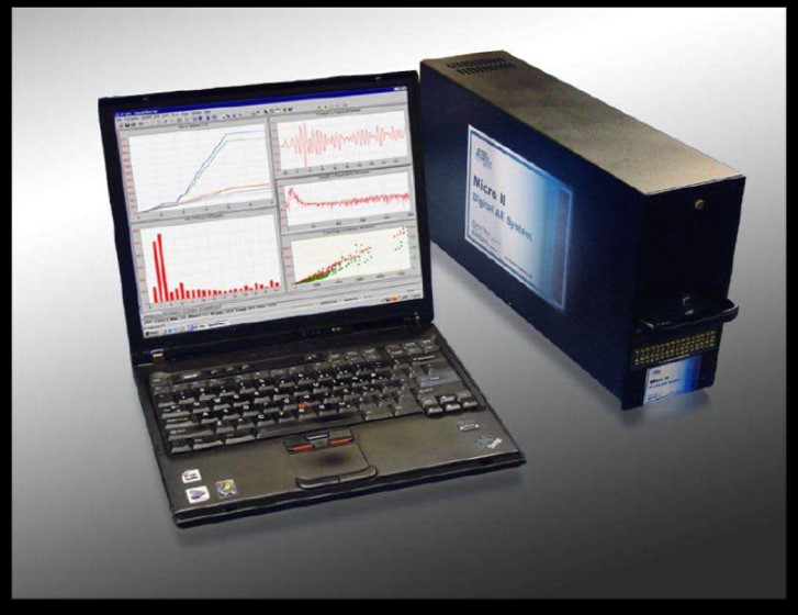 8 channel digital data acquisition acoustic emission system that resides on a full-size PCI card